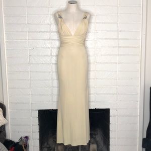 Cream gown